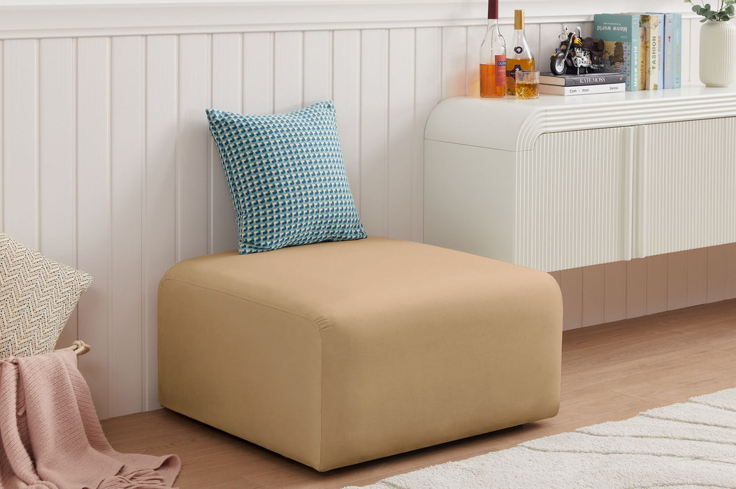 Arc - Velvet Ottoman - Simple Home Plus