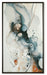 Foxenburg - Blue / Amber / White - Wall Art - Simple Home Plus