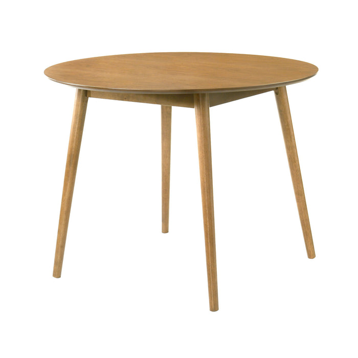 Bennet - Round Wood Dining Table - Simple Home Plus