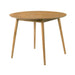 Bennet - Round Wood Dining Table - Simple Home Plus