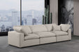 Comfy - Linen Modular Sofa 3 Seats - Simple Home Plus