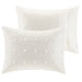 Brooklyn - Twin Comforter Set - Ivory - Simple Home Plus