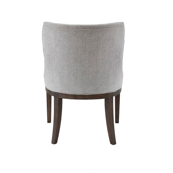 Hutton - Dining Side Chair (Set of 2) - Gray - Simple Home Plus