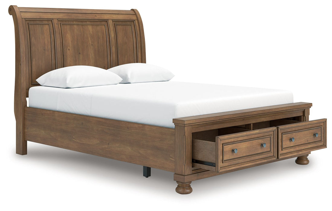 Feddinger - Storage Sleigh Bed - Simple Home Plus