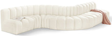 Arc - Velvet 7 Piece Modular Sofa - Simple Home Plus