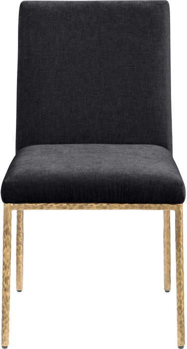 Reeves - Dining Side Chair (Set of 2) - Gold Base - Simple Home Plus