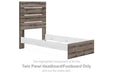 Graystorm - Twin Panel Headboard/Footboard - Brown Gray - Simple Home Plus