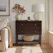 Beckett - 2 Drawer Accent Chest - Morocco Brown - Simple Home Plus