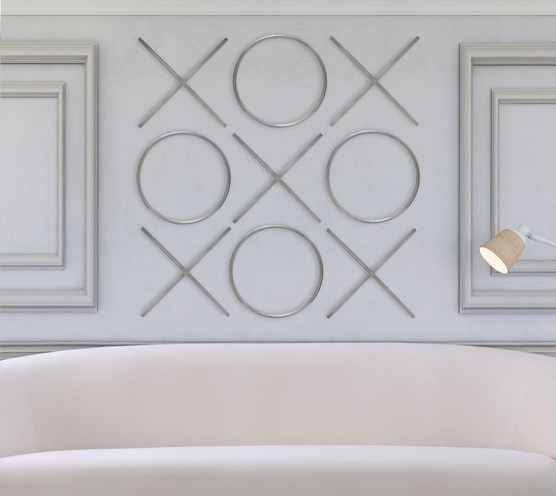 XOXO - Wall Decor - Pearl Silver - Simple Home Plus