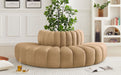 Arc - Velvet 4 Piece Modular Sofa - Simple Home Plus