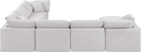 Indulge - Velvet 7 Piece Modular Sectional - Simple Home Plus