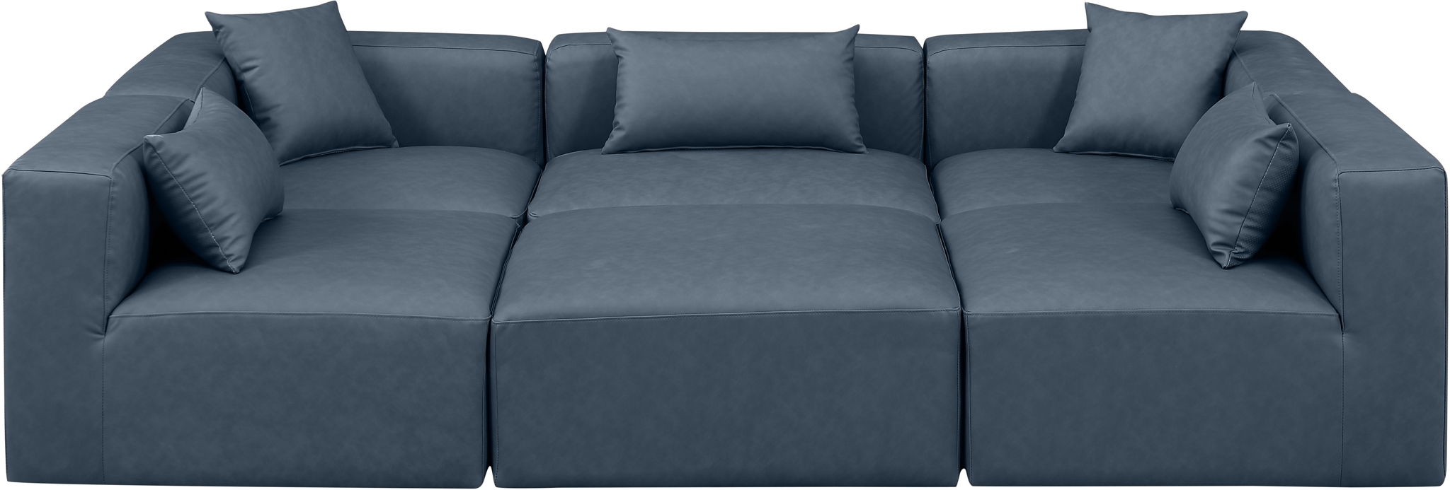 Cube - 6 Piece Modular Sectional - Simple Home Plus