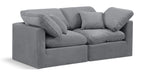 Indulge - Velvet 2 Seat Modular Sofa - Simple Home Plus