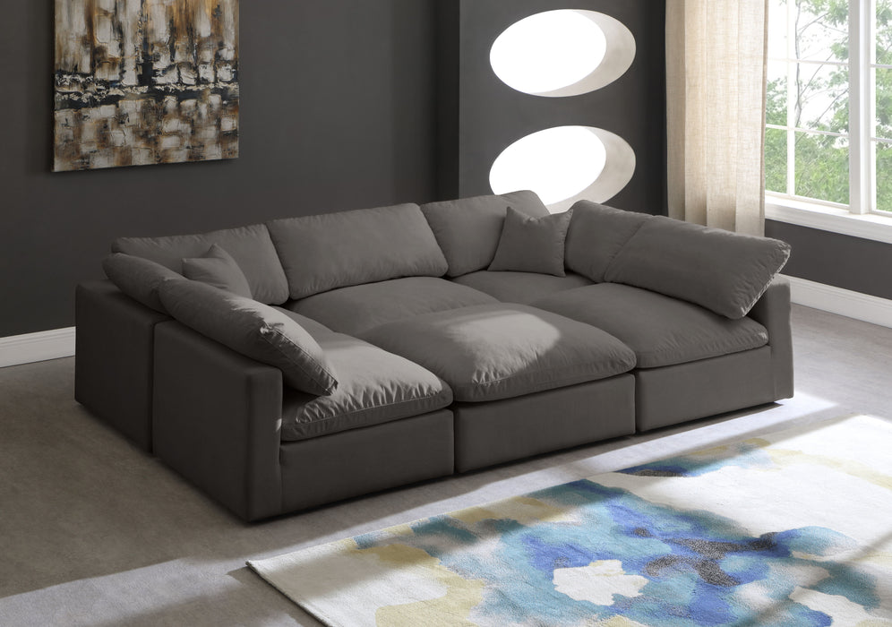 Plush - 6 Piece Modular Sectional - Simple Home Plus