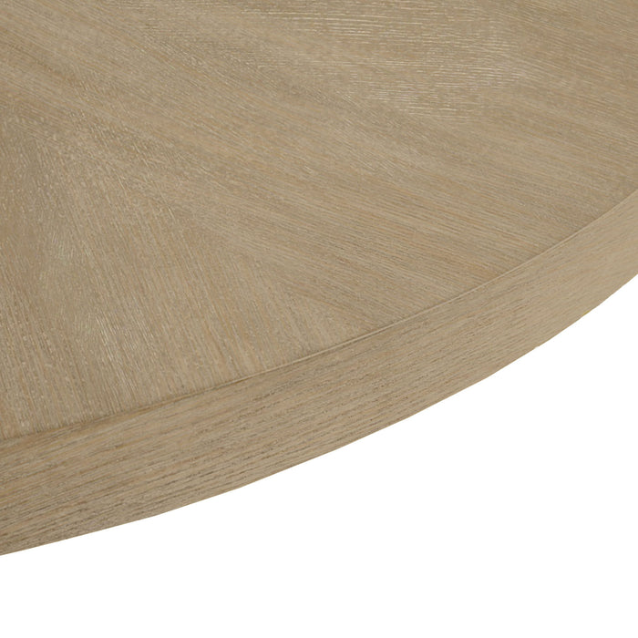 Sadie - Round Coffee Table - Reclaimed Greige - Simple Home Plus