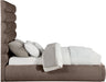 Adam - Chenille Fabric Bed With 70.5" Headboard - Simple Home Plus