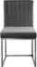 Giselle - Dining Chair with Chrome Base (Set of 2) - Simple Home Plus