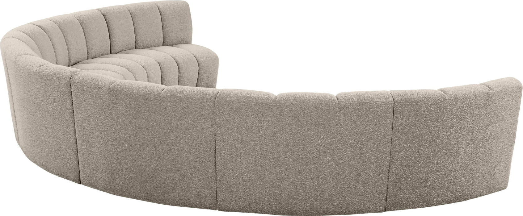 Infinity - 7 Piece Boucle Modular Sectional - Simple Home Plus