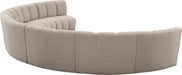 Infinity - 7 Piece Boucle Modular Sectional - Simple Home Plus