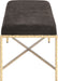 Valley - Bench With Gold Frame - Simple Home Plus