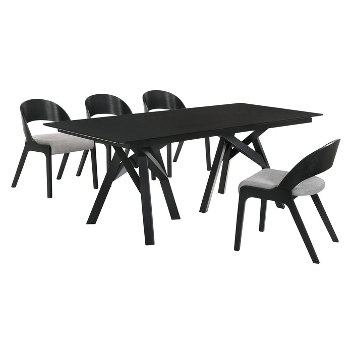 Cortina And Polly - Rectangular Dining Set - Simple Home Plus