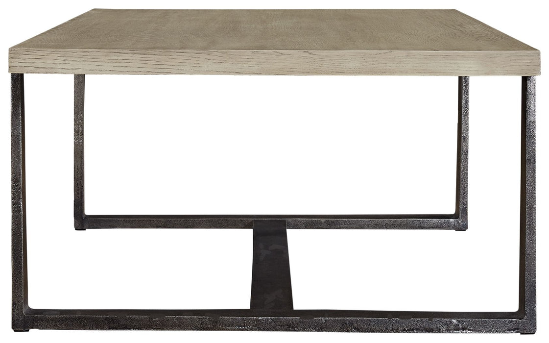 Dalenville - Gray - Rectangular Cocktail Table - Simple Home Plus