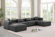 Cube - 6 Piece Modular Double Chaise Sectional - Simple Home Plus