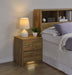 Westpark - 2-Drawer Nightstand LED Lights And USB - Simple Home Plus