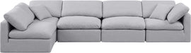 Indulge - Linen 5 Piece Modular Sectional - Simple Home Plus