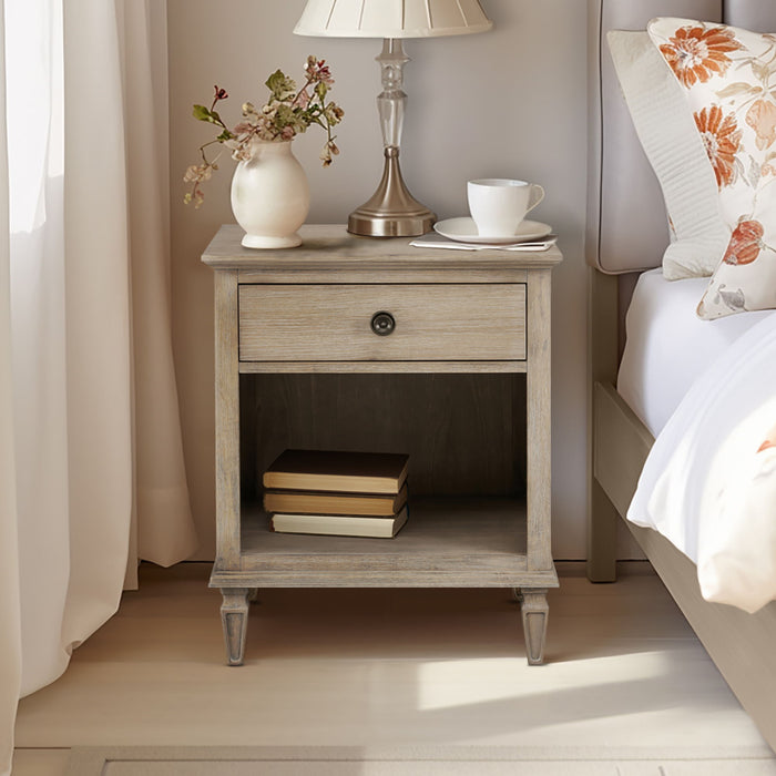 Victoria - Nightstand - Light Natural - Simple Home Plus