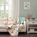 Pebble Beach - Oversized Quilted Throw - Coral - Simple Home Plus