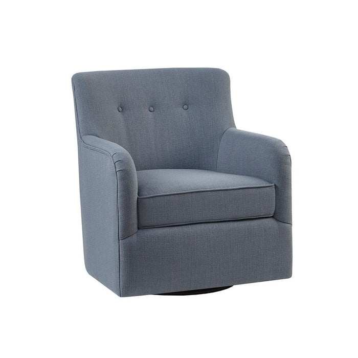 Adele - Swivel Chair - Blue - Simple Home Plus