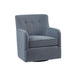 Adele - Swivel Chair - Blue - Simple Home Plus