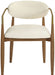 Riccio - Dining Arm Chair (Set of 2) - Walnut Frame - Simple Home Plus