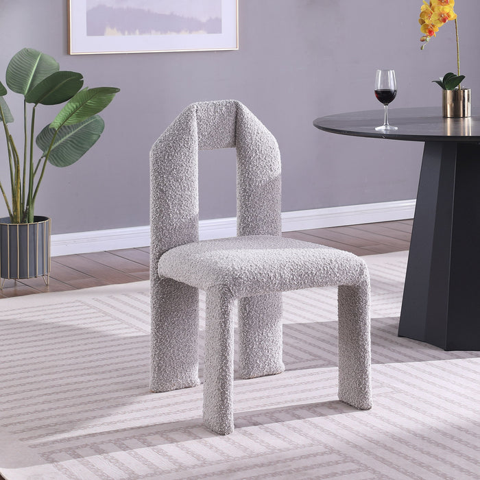 Bennett - Boucle Dining Chair (Set of 2) - Taupe - Simple Home Plus