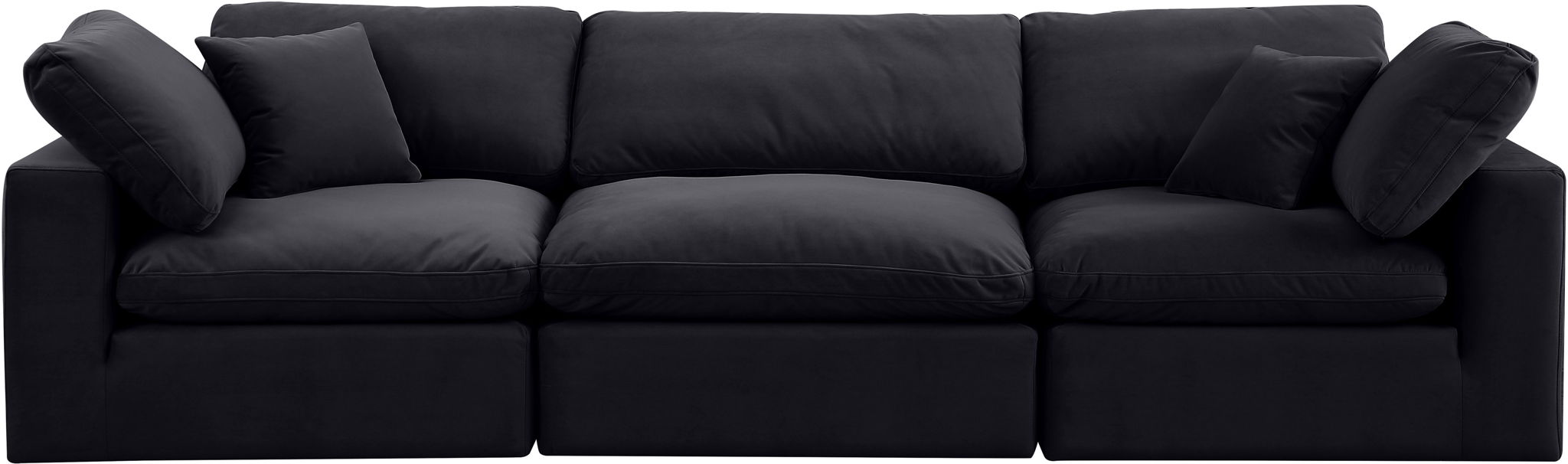 Comfy - Velvet Modular Sofa 3 Seats - Simple Home Plus