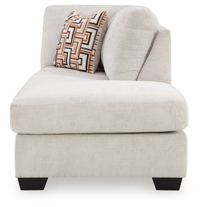 Aviemore - Raf Corner Chaise - Stone - Simple Home Plus