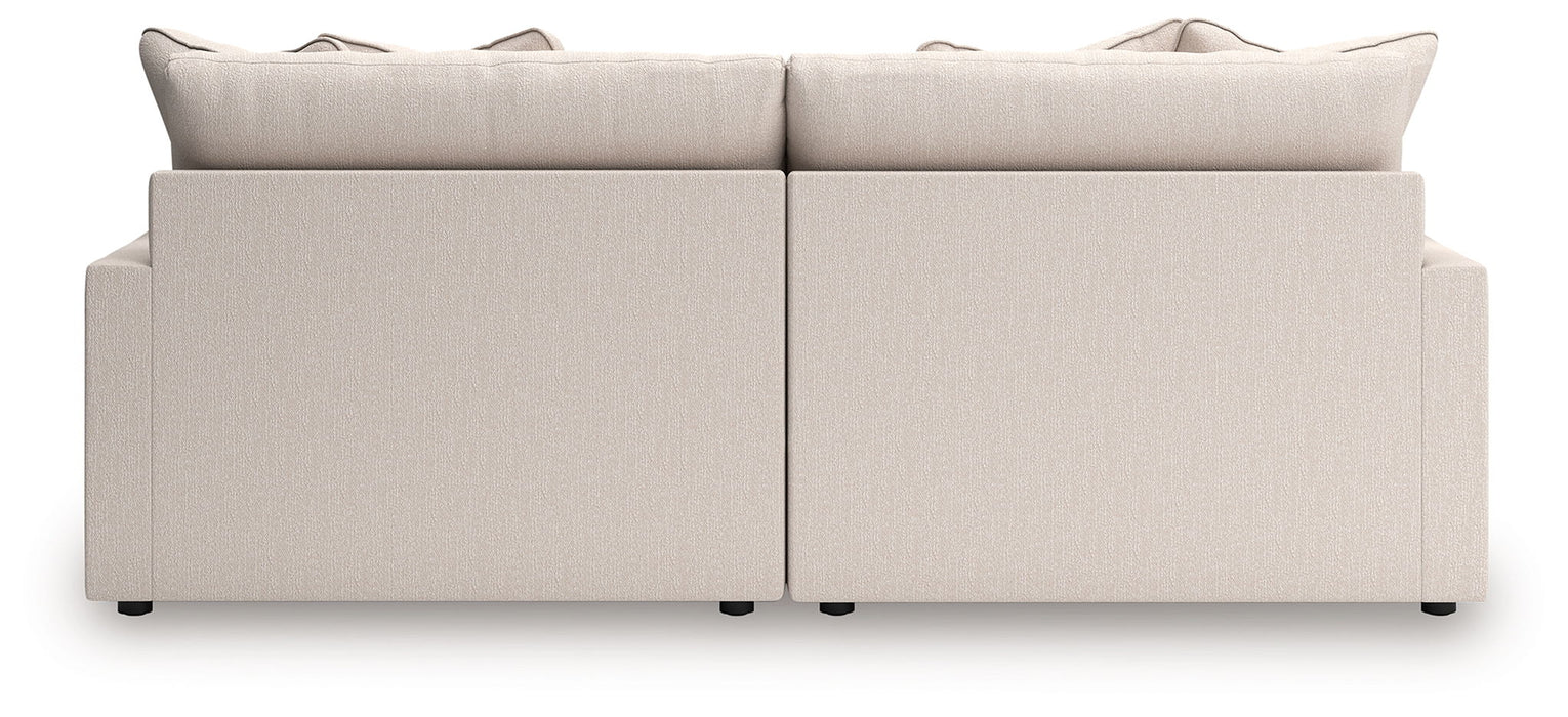 Whitehaven - Oyster - 2-Piece Sectional Loveseat - Simple Home Plus