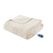 Heated Plush - Throw - Ivory - Simple Home Plus