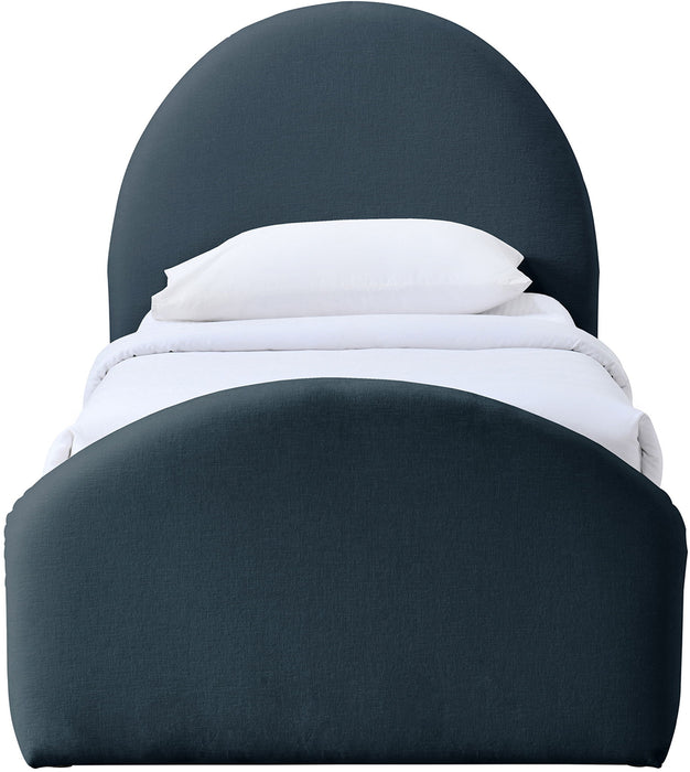 Andaz - Chenille Fabric Upholstered Bed - Simple Home Plus