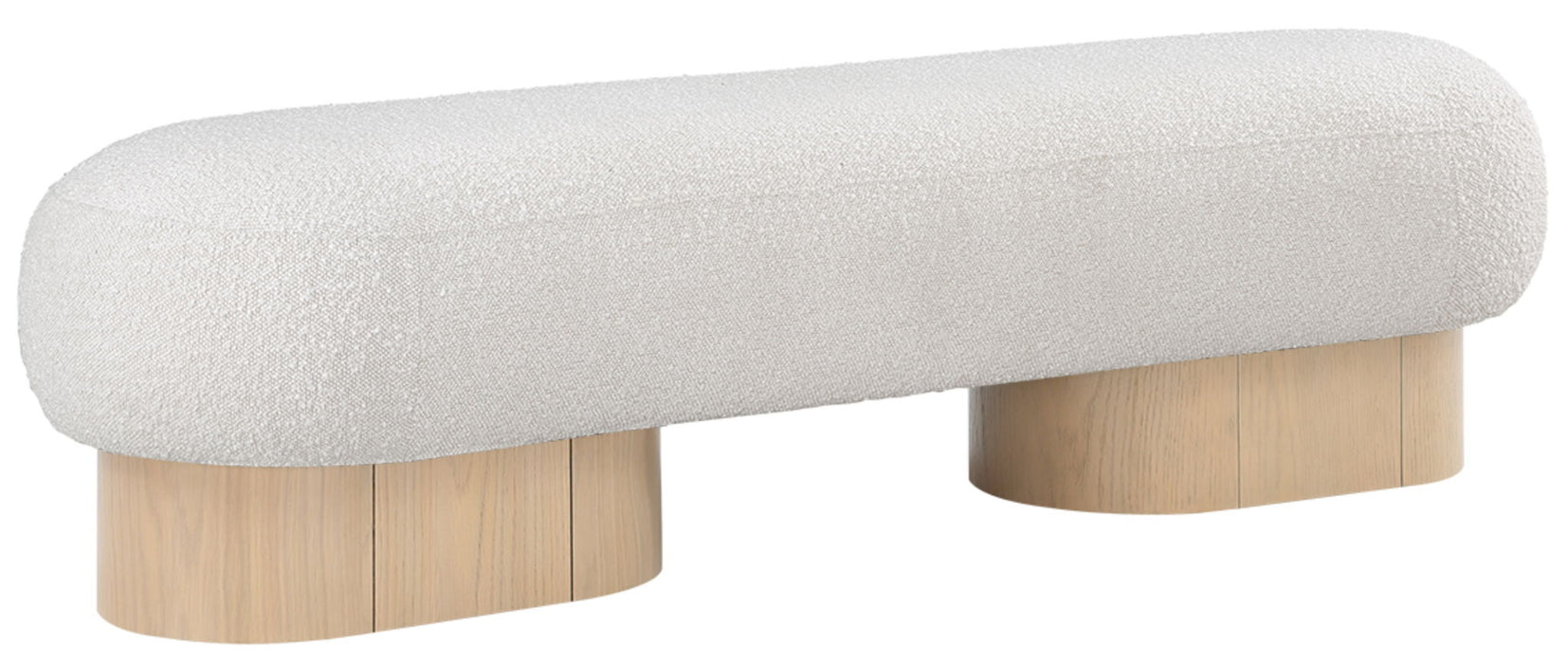 Robertson - Bench With Natural Base - Simple Home Plus