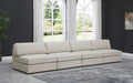 Beckham - Modular 4 Seats Armless Sofa - Simple Home Plus