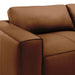 Clayton - Leather Loveseat With Track Arms - Simple Home Plus