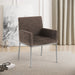 Reeves - Dining Chair With Silver Legs (Set of 2) - Simple Home Plus
