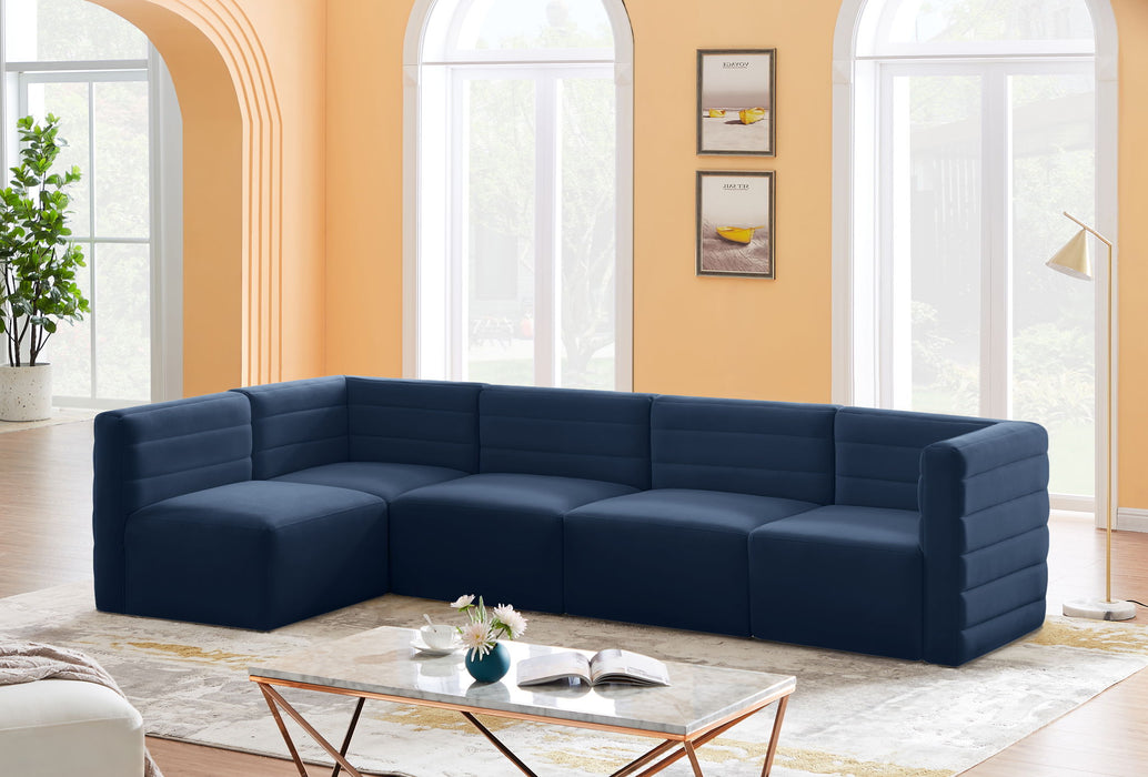 Quincy - 5 Piece Modular Sectional - Simple Home Plus
