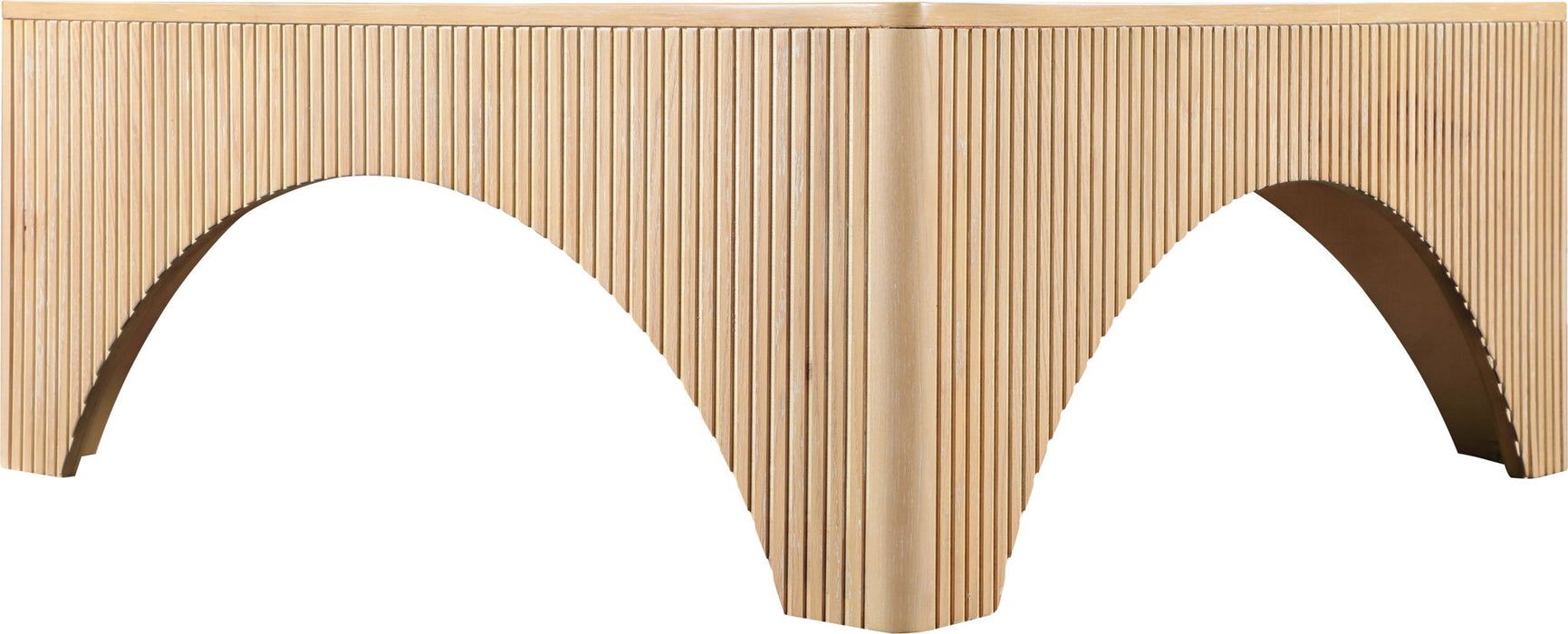 Eloise - Oak Veneer Coffee Table - Simple Home Plus