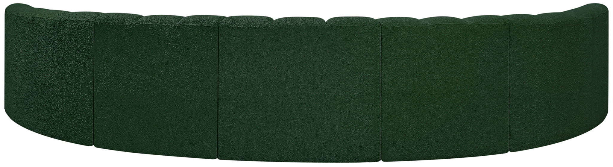 Arc - Boucle Fabric 7 Piece U-Shaped Modular Sofa - Simple Home Plus