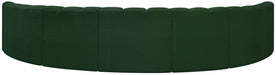Arc - Boucle Fabric 7 Piece U-Shaped Modular Sofa - Simple Home Plus