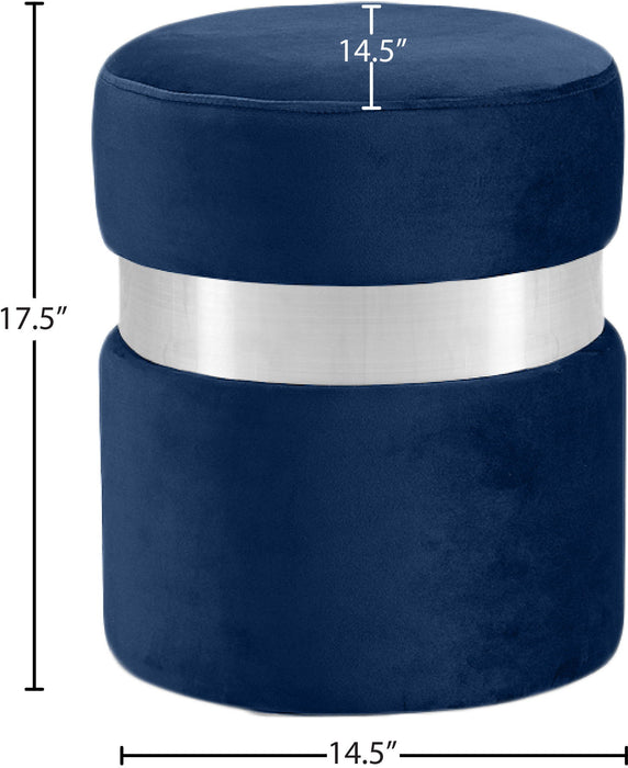 Hailey - Round Ottoman - Simple Home Plus