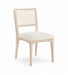 Atrium - Upholstered Seat Dining Chair With Brushed Natural Base (Set of 2) - Simple Home Plus